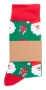 Christmas socks | Cotton & RPET polyester & spandex 53g | Pair | Kraft paper wrap | Sizes 38-42, 43-46