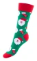 Christmas socks | Cotton & RPET polyester & spandex 53g | Pair | Kraft paper wrap | Sizes 38-42, 43-46