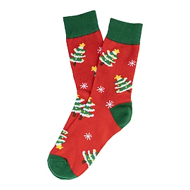 Chaussettes de Noël | Coton 60-65%, polyester recyclé 33-38% et élasthanne 2% | Taille 38-42