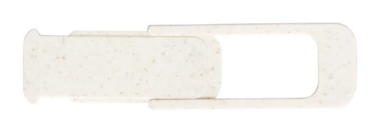 Webcam blocker | Wheat straw | Sliding cover and adhesive back | Natural