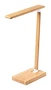 Wireless charging lamp | Bamboo | | 10W & 25 LED | Eco proof