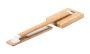Wireless charging lamp | Bamboo | | 10W & 25 LED | Eco proof