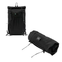 Zaino roll-top BrandCharger | Poliestere | 47x27x15 cm | Scomparto imbottito per laptop | Adatto per laptop da 16"