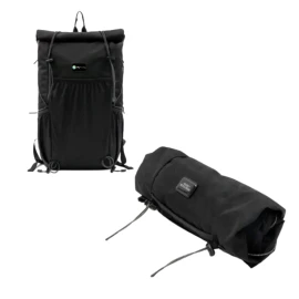BrandCharger Rolltop-Rucksack | Polyester | 47x27x15 cm | Gepolstertes Laptopfach | Passend für 16" Laptop