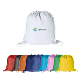 Drawstring bag | Cotton 100 g/m² | 37x41cm | Self-closing cords | Soft finish
