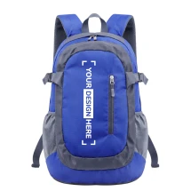 Rucksack | Polyester | 32x48x28cm | Mehrere Fächer mit Reißverschluss