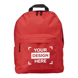Schulrucksack | Polyester | 37.5x14x44 cm | Verstellbare gepolsterte Schultergurte