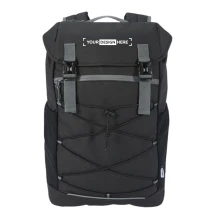 Sac à dos pour ordinateur portable | rPET | Compartiment pour ordinateur portable 15,6" | Résistant à l'eau
