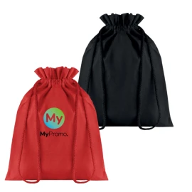 Borsa media con cordoncino | 105g/m2 Cotone | 25x32cm | Cordoncino