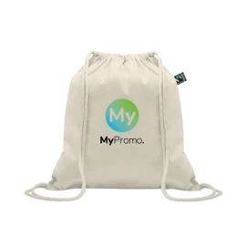 Drawstring bag | Cotton 180 gr/m² | 37x41cm | Fairtrade