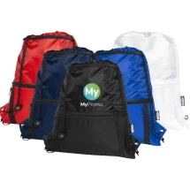 Sac à cordon | Polyester rPET | Fermeture à glissière et poche isolée à fermeture éclair