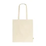 Tote bag | Coton biologique 140g/m² | 8L | Longues poignées | Durable