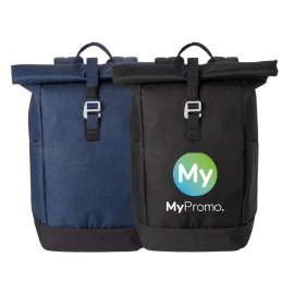 Rolltop backpack | 600D polyester | 25 x 14 x 45 cm | Computer backpack