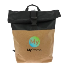 Zaino rolltop | Sughero | RPET | 18L | Bicolore