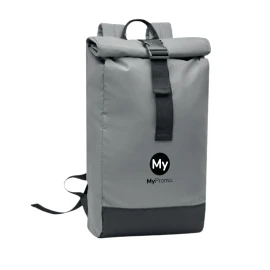 Rolltop backpack | 190T polyester | 15" | 26 x 66 x 13 cm | Computer backpack