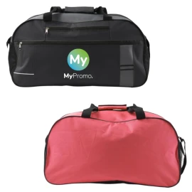 Bolsa de deporte | Poliéster 600D | 55x24x26cm | Varios compartimentos con cremallera | Franja reflectante