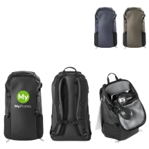 Zaino da trekking | rPET | 18L | Con rivestimento impermeabile | Multifunzione | Chiusura con cerniera