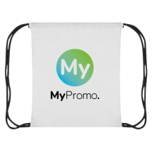 Trekkoordtas | Polyester 200g/m² | 5 mm gevlochten koord | Sublimatie | Gemaakt in Europa