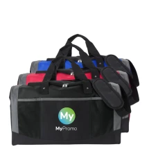 Borsone a tracolla | Poliestere | 49x28x24 cm | Fondo rinforzato | Tracolla regolabile