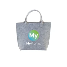 Schoudertas | rPET | 270×300×70 mm | Op maat gemaakt | Afneembare schouderriem | Full-colour bedrukking