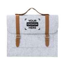 Porte-documents | Feutre & RPET | 37,0 x 30,0 cm | Un grand compartiment