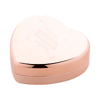 Heart shaped personalized lip balm with SPF