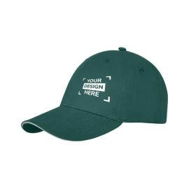 Sandwich cap | Cotton | One size | With embroided eyelets