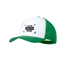 Casquette de baseball | Polyester | 5 panneaux | Fermeture Velcro