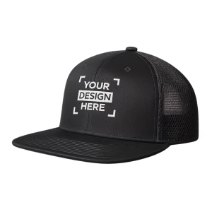 Snapback Cap | Baumwolle & Mesh | Kopfgröße: 58 cm | 6 Panels | Kunststoff-Snap-Verschluss