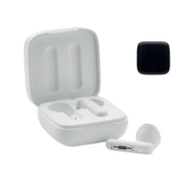 Écouteurs | ABS | Bluetooth 5.3 | Boîtier de charge 200 mAh | Charge solaire | Appairage automatique | 4 heures