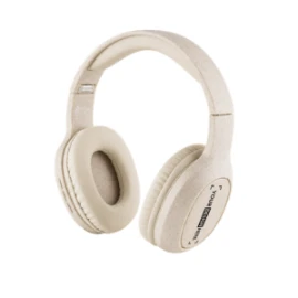 Headphones | Wheat straw fibre and ABS | Bluetooth 5.0 | 400 mAh | Foldable | Hands-free | 3.5 mm jack