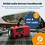 Noodradio, zaklamp en sos-alarm