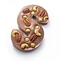 Chocoladeletter – triple nut deluxe