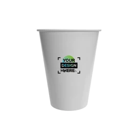 Großer Becher | Karton 235 g/m² | 300ml | Geeignet für Latte Macchiato