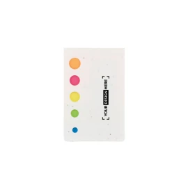 Sticky notes | Seed paper | Five colors | For the office
