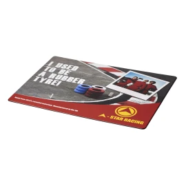 Mouse pad | Recycled tyre material, plastic & laminated paper | 24x19cm | Durable
