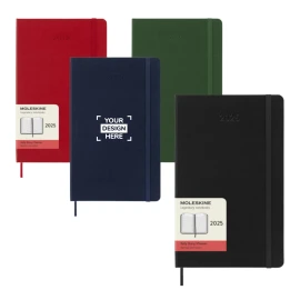 Moleskine 12 maanden dagplanner L | Zuurvrij papier | Van januari tot december 2027 | Zachte kaft
