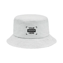 Cappello da pescatore | Paglia di carta | Ø26x13cm | Sostenibile