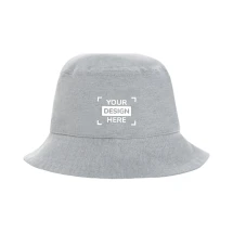 Bucket hat | Toile recyclée 285gr/m² | Couleur naturelle | Durable