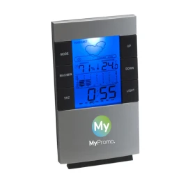 Weerstation | Plastic | Voor bureau of muur | Inclusief batterijen
