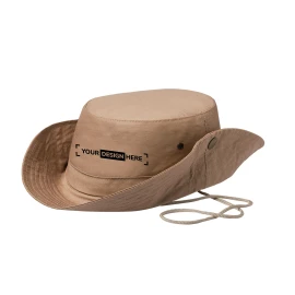 Outdoor hat | Cotton | Adjustable wing