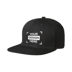 Snapback Cap | Baumwoll-Twill | 6 Panels | Kopfgröße: 58 cm | Frontfutter