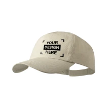 Casquette | Coton biologique | Fermeture velcro ajustable | Finition naturelle