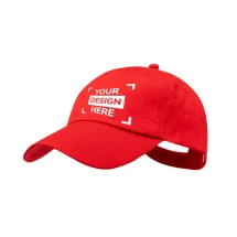 Casquette enfant | 100% coton | 5 panneaux | Œillets de ventilation brodés