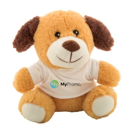 Plush dog | rPET | 15cm | Printable t-shirt