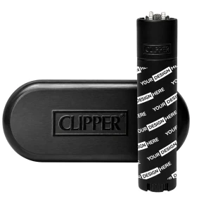 Clipper lighter | Metal | With metal box I Only sold per 48 pcs