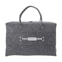 Duffeltas | Polyester & vilt | 45,0 x 30,0 x 15,0 cm | Met één groot vak