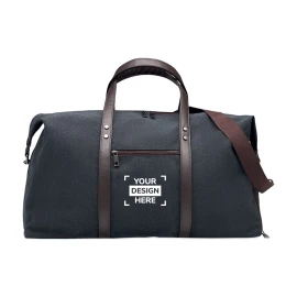 Weekendtas | Canvas 450 gr/m² | 55X24.5X36cm | Hoge kwaliteit