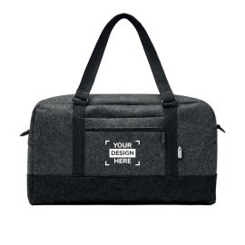 Sac de week-end | Feutre rPET | 5L | Poche frontale zippée