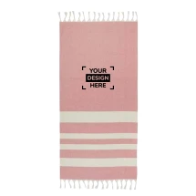 Serviette hamman | 65% coton & 35% polyester recyclé 180 g/m² | 147 x 75,5 cm | Durable